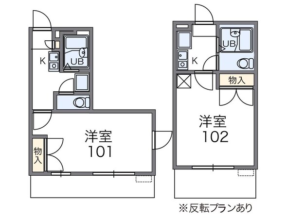 レオパレス源の物件間取画像